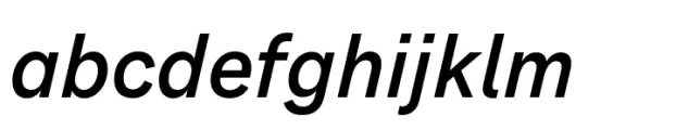 Monto Grotesk Medium Italic