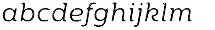 Moreno Rust Two Light Italic