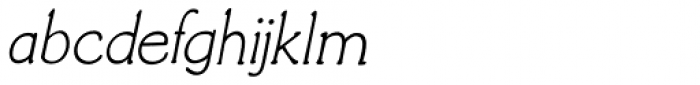 Morgenfrisk Italic