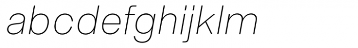 Neue Singular H Extra Thin Italic