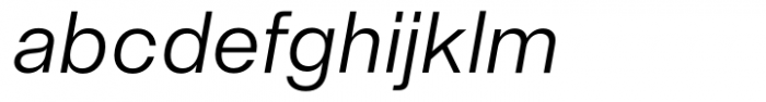 Neue Singular H Light Italic