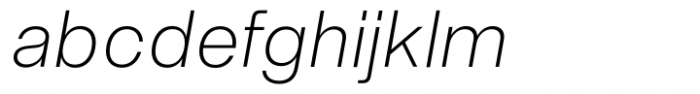 Neue Singular H Thin Italic