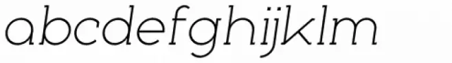 Nokio Slab Light Italic