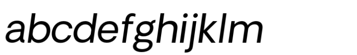 Oakes Grotesk Regular Italic