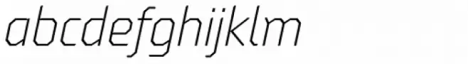 Oita Light Italic