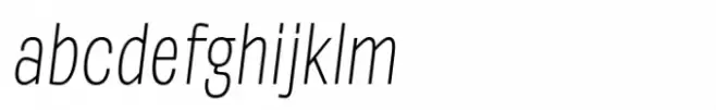 Oorrnnoott Light Tight Italic