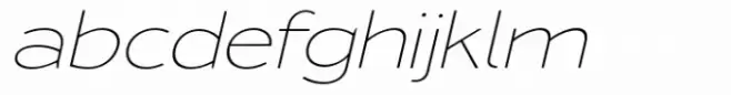 Osande TXT Thin Italic Expanded