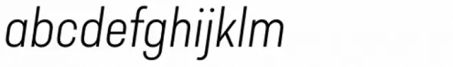 Predige Light Italic