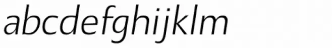 Quanta Light Italic