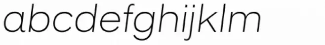 Rock Star Narrow Extra Light Italic