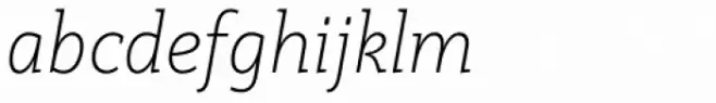 Rogliano Ultra Light Italic