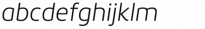 Roihu Extra Light Italic