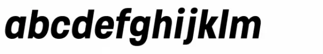 Soliden Bold Condensed Oblique