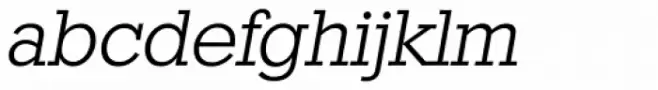 Stafford Serial Light Italic