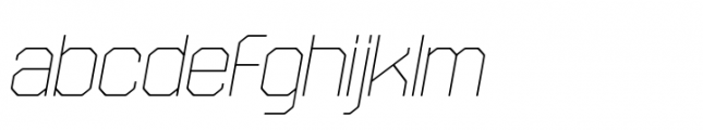 Stepback Variable Italic