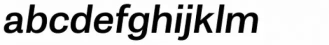 Tablet Gothic Wide SemiBold Oblique