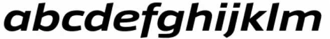 Taz Extended Bold Italic
