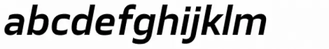 TT Severs Demi Bold Italic