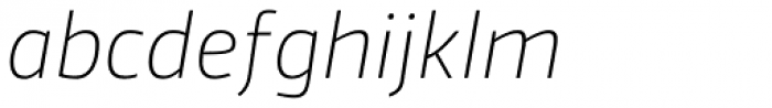 Vinkel ExtraLight Italic