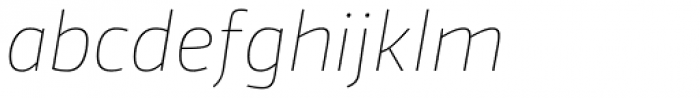 Vinkel Thin Italic