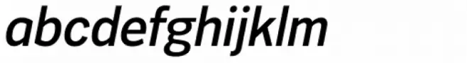 Voice SemiBold Italic
