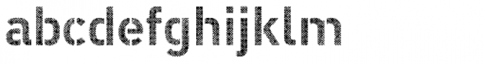 Vtg Stencil DIN Alt Halftone Light