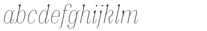 Wichittra Thin Italic