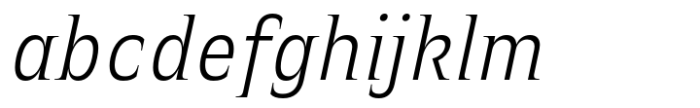 Witthayakhom Light Italic