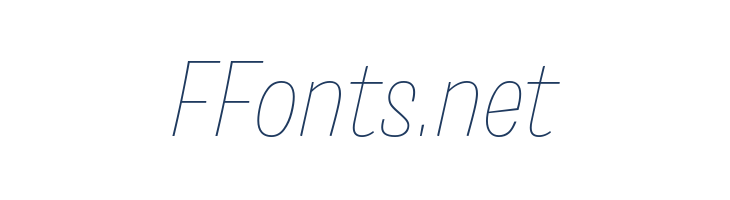 Salad Trial Extralight Italic font — Lorem ipsum body text preview