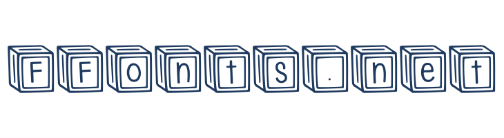 Letter ^  Blocks Regular font — Lorem ipsum body text preview