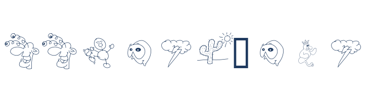 TPF Polka Your Eyes Out font — Lorem ipsum body text preview