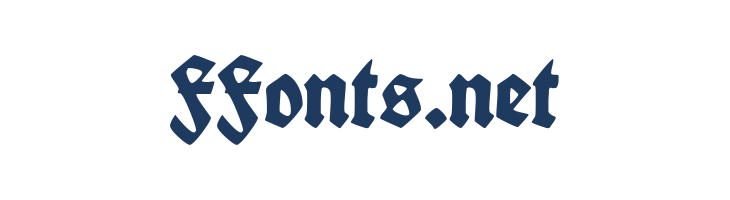 Fette deutsche Schrift font — Lorem ipsum body text preview