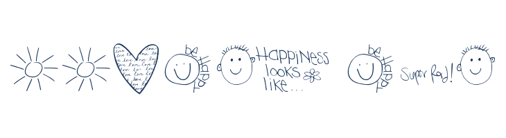 2Peas GGs Love Me font — Lorem ipsum body text preview