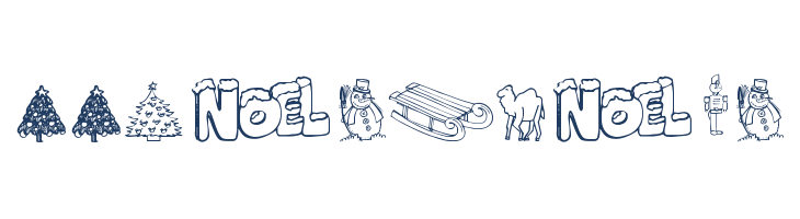 Janda Christmas Doodles font — Lorem ipsum body text preview