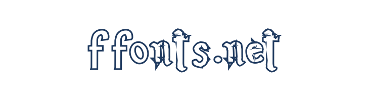 Romance Fatal Sans Hollow font — Lorem ipsum body text preview