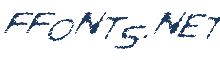 Ghostly Prints Italic font — Lorem ipsum body text preview