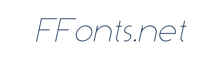 Dominik Thin Italic font — Lorem ipsum body text preview