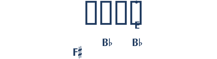 Woodwind Tablature Sax US font — Lorem ipsum body text preview