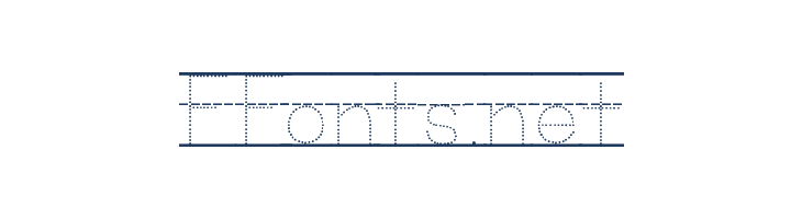 KG Primary Dots Lined NOSPACE font — Lorem ipsum body text preview