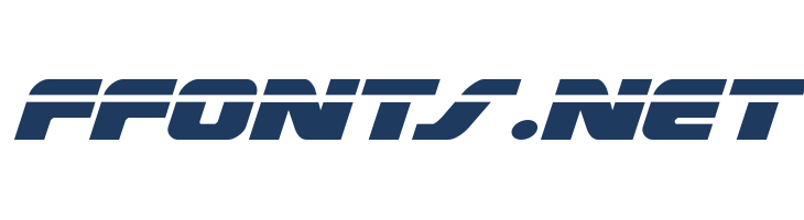 Federal Escort Laser Italic font — Lorem ipsum body text preview