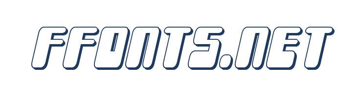 Force Majeure 3D Italic font — Lorem ipsum body text preview