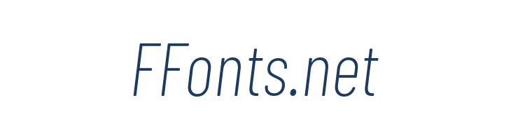 Barlow Condensed ExtraLight Italic font — Lorem ipsum body text preview