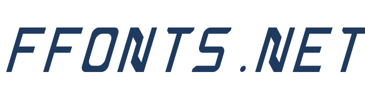 Rabbid Highway Sign Caps Narrow Italic font — Lorem ipsum body text preview