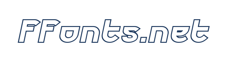 Futurex Phat Outline Italic font — Lorem ipsum body text preview