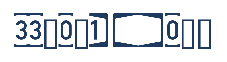 Autobahnen invers font — Lorem ipsum body text preview